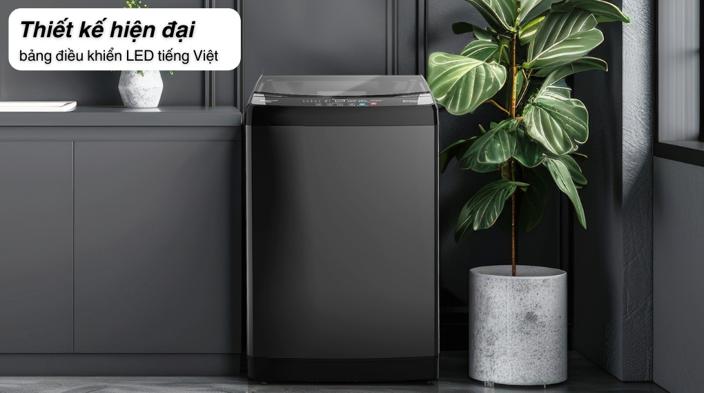 Máy giặt Casper WT-10NB3 10kg thiết kế hiện đại