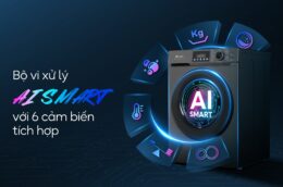 Máy giặt Casper WF-D105VGR1 10.5kg có gì nổi bật? Lựa chọn đáng mua cho gia đình đông người