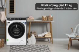 Máy giặt Electrolux EWF1143R7WC 11kg: Sự lựa chọn thông minh cho gia đình đông người