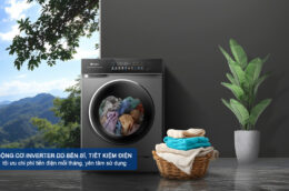 Máy giặt sấy Casper WF-P115VGT11: Giải pháp giặt giũ tối ưu