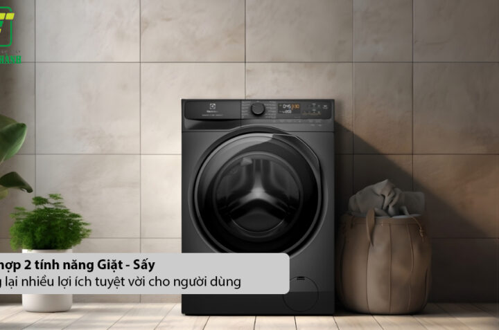 Máy giặt sấy Electrolux EWW1023P5SC 10kg: Giải pháp 2 trong 1 tiện lợi cho gia đình