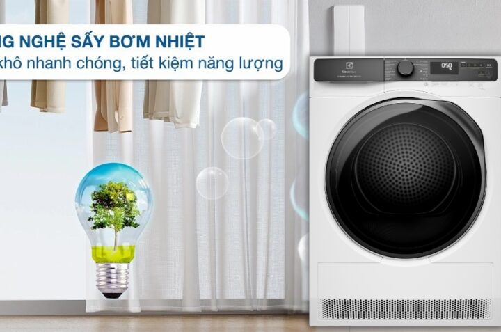 Máy sấy Electrolux 9kg EDH903R7WC có ưu, nhược điểm gì?