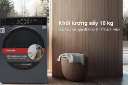 Máy sấy Toshiba TD-T25BS110HWV(MG) Inverter: Giải pháp hữu ích cho ngày mưa