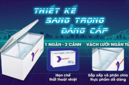 Những lý do tủ đông Sanaky VH-5699HY4K Inverter được ưa chuộng