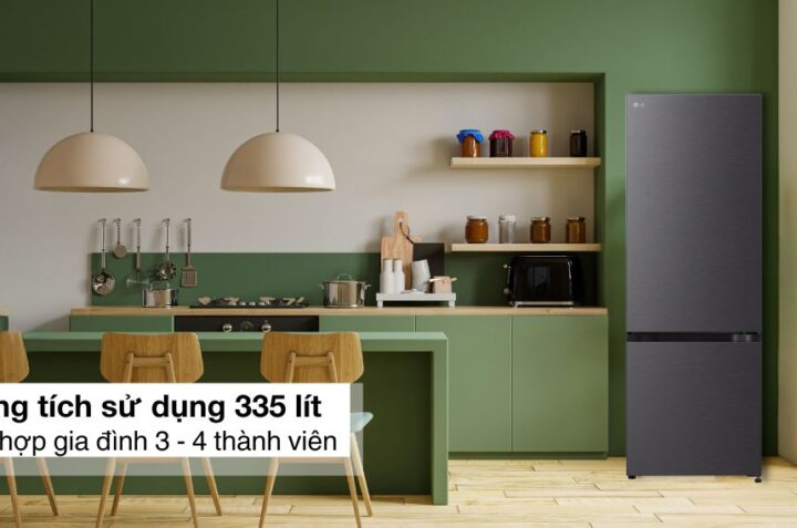 Những ưu điểm nổi trội của tủ lạnh LG LBB33BLM Inverter