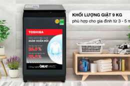 TOP 3 máy giặt 9kg giá rẻ, chất lượng cho gia đình dưới 5 người