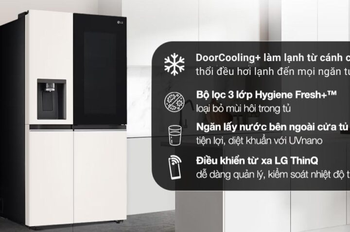 Tủ lạnh LG GR-X257BG 635 lít có những ưu điểm và hạn chế gì?