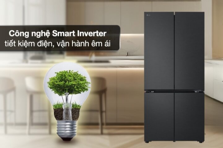 Tủ lạnh LG LFB58BLMA: Lựa chọn hoàn hảo cho gia đình đông thành viên
