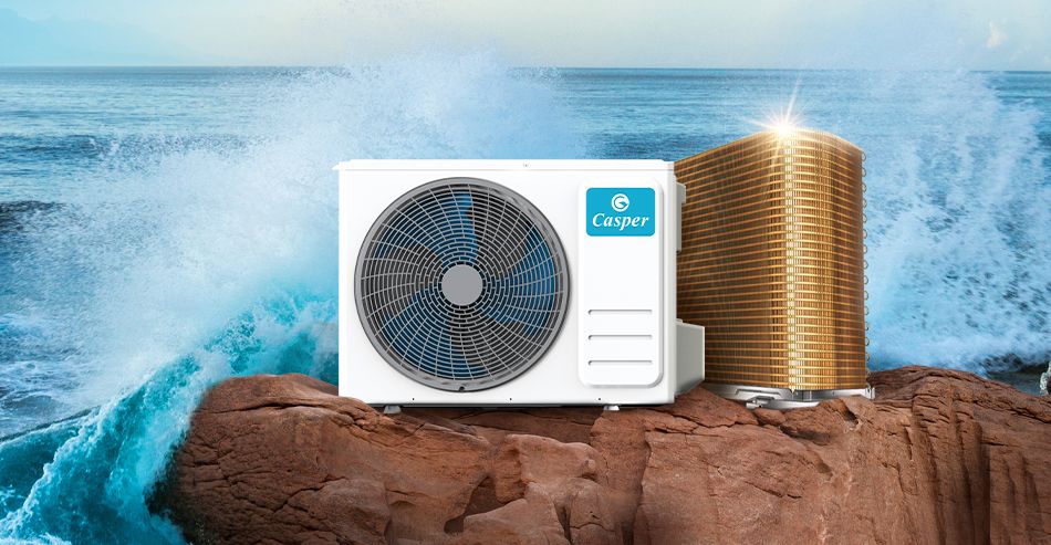 Điều hòa Casper TC-18IS36 18000BTU vận hành êm ái, độ bền cao