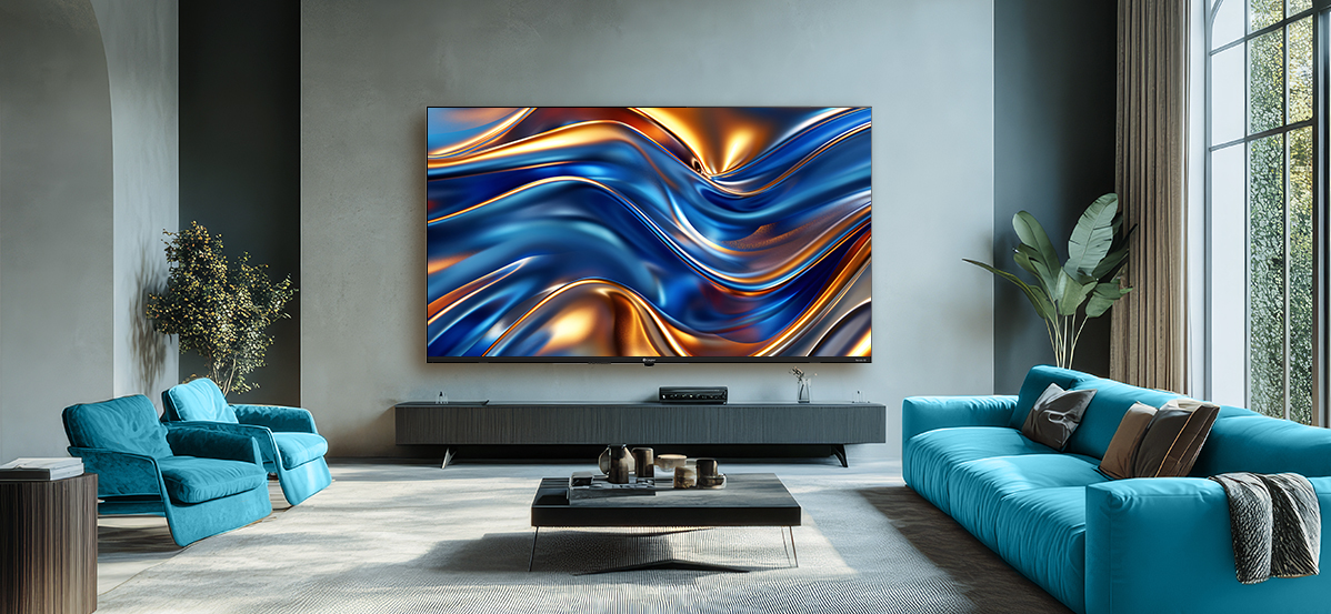 Google Tivi Casper D50UGC620 4K thiết kế tràn viền với độ mỏng tối ưu