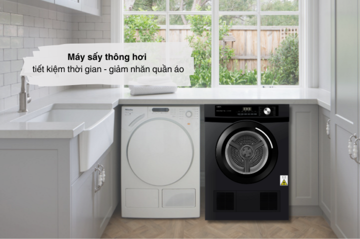 Lý do khiến máy sấy Aqua AQH-V901K.PS 9kg được ưa chuộng