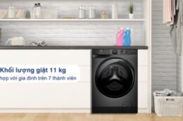 Máy giặt Electrolux EWF1143R7SC 11kg: Lựa chọn thích hợp cho gia đình đông người