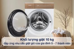 Máy giặt Toshiba TW-T37BZP115MWV(WT): Giặt sạch vượt trội, tiết kiệm tối ưu