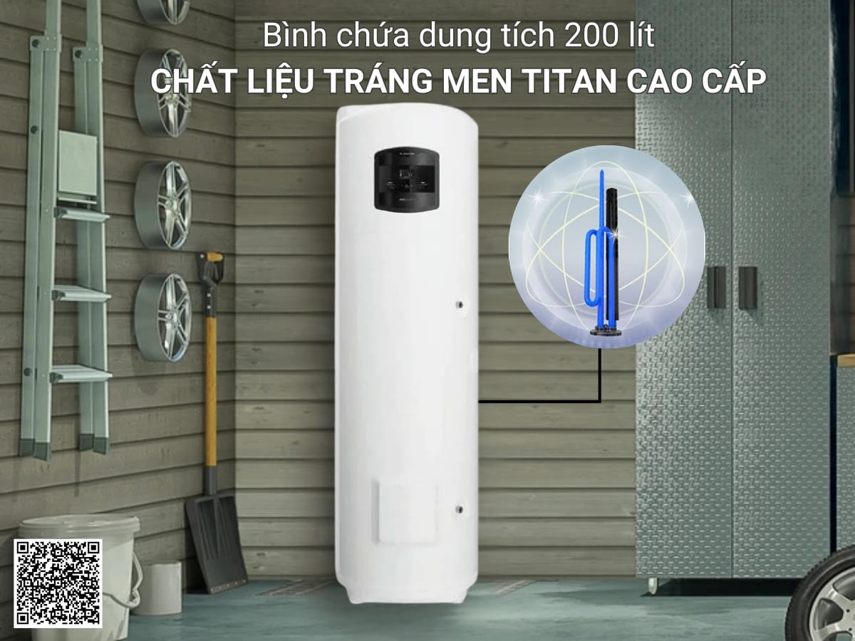 Bình Nóng Lạnh Ariston NUOS PLUS WIFI 200 200 Lít