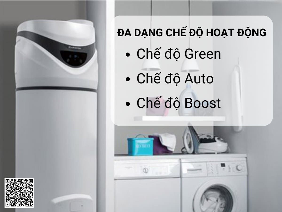 Bình Nóng Lạnh Ariston NMOS PRIMO HC A+ 240 240 Lít