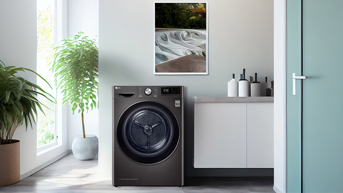 Máy Sấy quần áo LG Inverter 9Kg DVHP09B