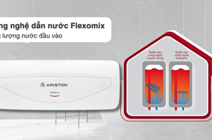 Những lý do nên chọn mua bình nóng lạnh Ariston VITALY Slim 20