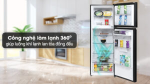 Tủ Lạnh Electrolux Inverter 2 Cánh 341 Lít ETM3440L-B