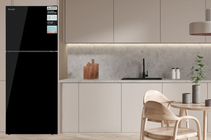 Tủ lạnh Funiki HR T8286GB Inverter: Tiết kiệm điện, bảo quản hiệu quả