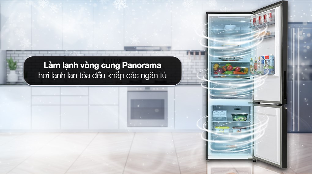 Tủ lạnh Panasonic NR-BC361VGMV bảo quản thực phẩm hiệu quả, giữ trọn dưỡng chất