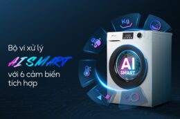 3 lý do khiến máy giặt Casper 8kg WF-D8VWR1 được ưa chuộng