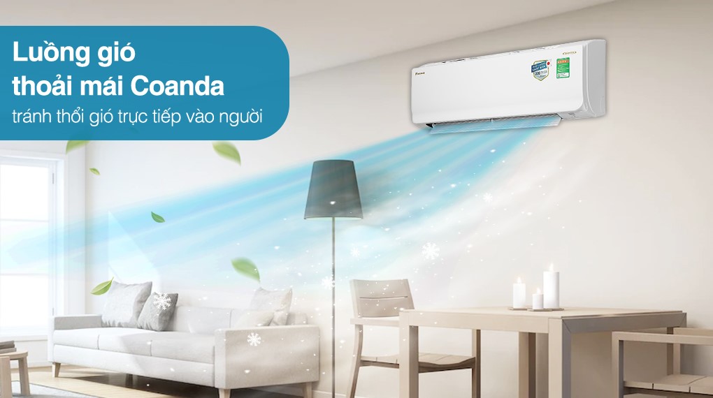 Điều hòa Daikin FTHF71VAVMV công suất mạnh mẽ 2400BTU, giải pháp tối ưu cho không gian rộng lớn