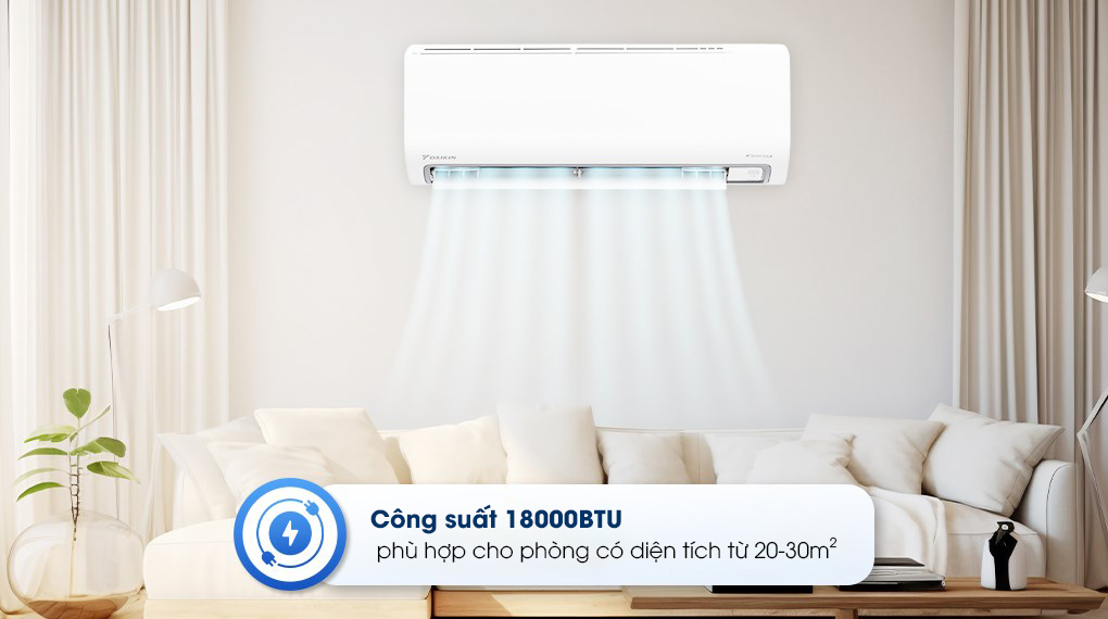 Ưu điểm của điều hòa Daikin 18000BTU FTKF50ZVMV