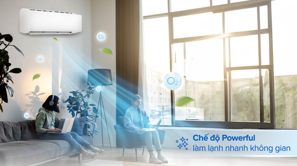 Điều hòa Daikin FTHF50VAVMV 2 chiều mang đến không gian dễ chịu suốt 4 mùa