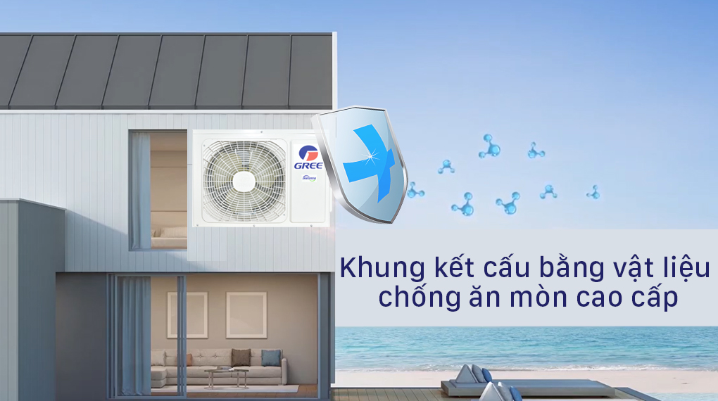 Điều hòa Gree 18000BTU BD18CI độ bền cao, giá thành phải chăng