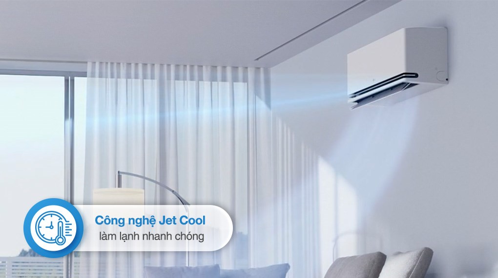 Đánh giá khả năng làm mát của điều hòa LG 24000BTU IDH24M1