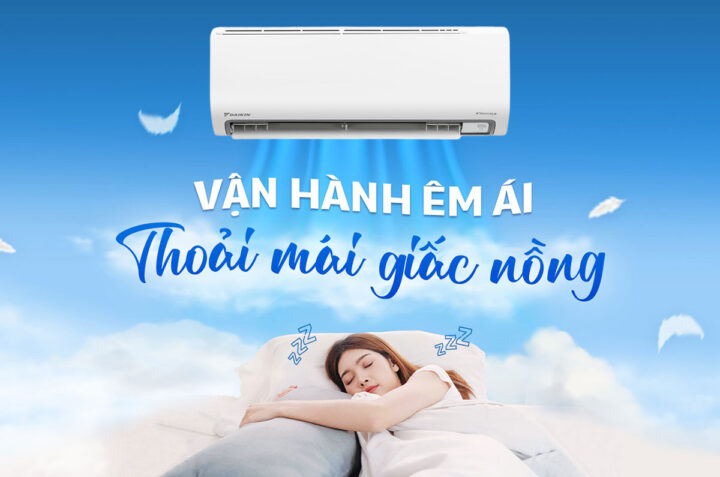 Mát nhanh – Êm ái – Tiết kiệm điện cùng điều hòa Daikin Inverter FTKB35ZVMV