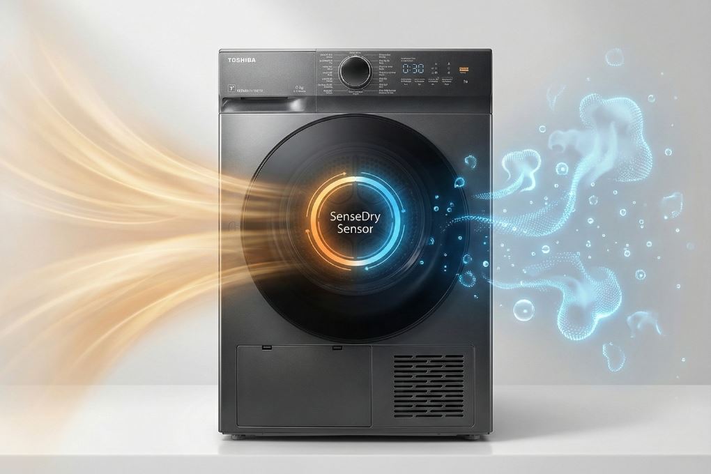 Máy Sấy Quần Áo Toshiba Inverter 8Kg TD-T21B90HWV(MG)