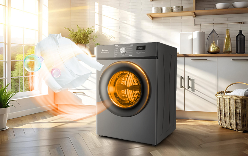 Máy sấy Casper 8kg TD-EE8VG1 trang bị công nghệ sấy hiệu quả, bảo vệ áo quần