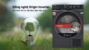 Máy Sấy Quần Áo Toshiba Inverter 8Kg TD-T21B90HWV(MG)
