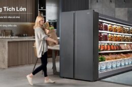 Tủ lạnh Aqua AQR-S682XA(SLB) 646 Lít: Lựa chọn tuyệt vời cho gia đình đông người