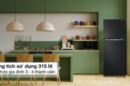 Tủ lạnh LG LTB31BLM Inverter: Lựa chọn hoàn hảo cho gia đình 3-4 thành viên