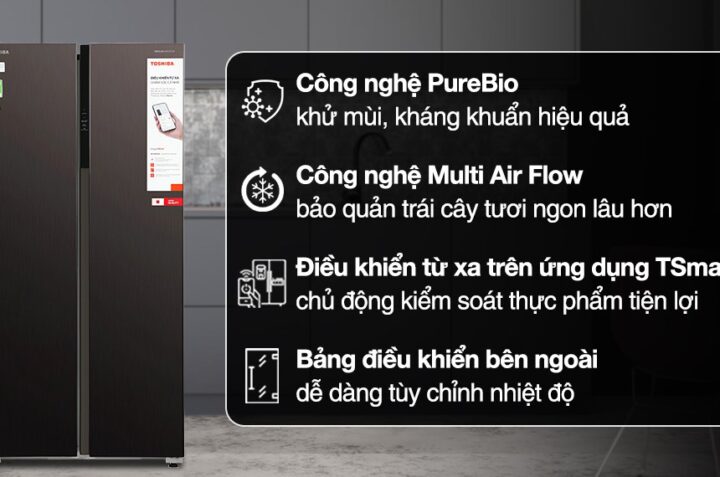 Tủ lạnh Toshiba GR-RS600WI-PMV(37)-SG có những ưu điểm và hạn chế gì?