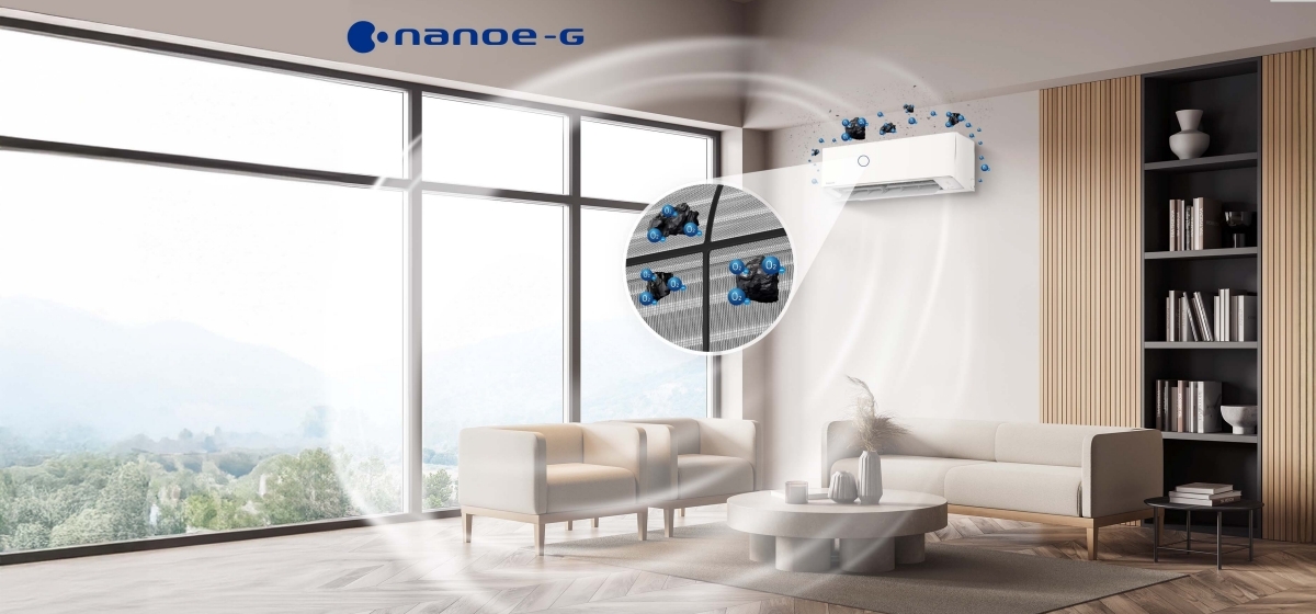 Điều hòa Panasonic N18AKH-8 18000BTU lọc không khí
