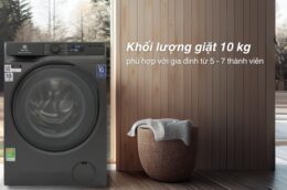 Máy giặt Electrolux EWF1023P5SC 10kg: Lựa chọn hoàn hảo cho gia đình 5-7 người