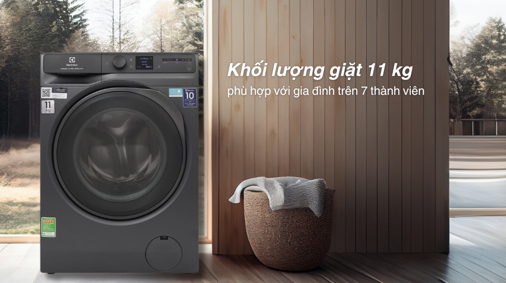 Ưu điểm nổi bật của máy giặt Electrolux 11kg EWF1142R9SC 