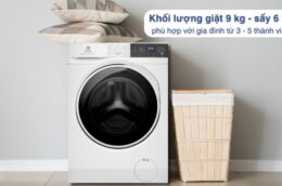 Máy giặt sấy Electrolux EWW9024P3WC 9kg: Giải pháp giặt sấy hoàn hảo cho gia đình