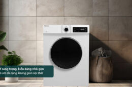 Máy sấy Toshiba TD-H80SEV(WK) 7kg giá rẻ: Lựa chọn phù hợp cho gia đình ít người