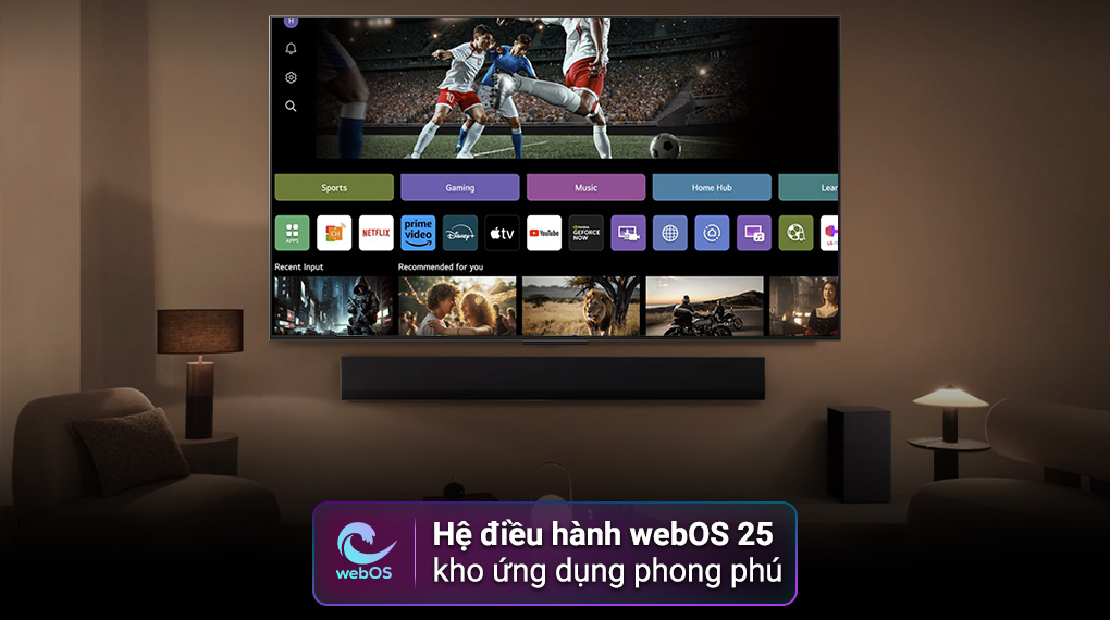 Smart Tivi LG 50UA8450PSA 4K tiện ích thông minh, giá thành phải chăng