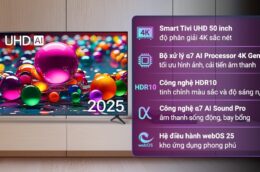 Smart Tivi LG 50UA8450PSA 4K: Chất lượng hình ảnh, âm thanh tuyệt vời, giá phải chăng