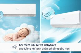 Tận hưởng không gian dễ chịu 4 mùa với điều hòa Casper QH-09IU36A 2 chiều