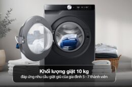 TOP 3 máy giặt 10kg chất lượng tốt, giá rẻ cho gia đình đông người