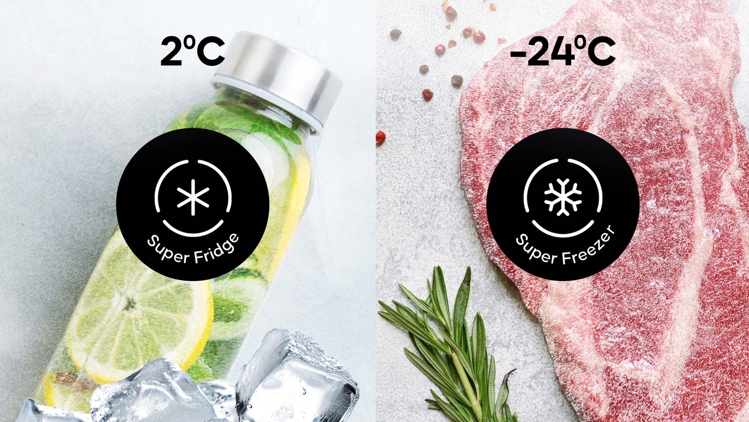 Tủ lạnh Casper RS-D530SBS bảo quản thực phẩm hiệu quả, dung tích lớn