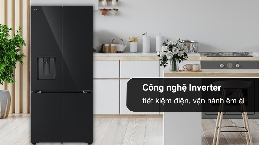 Tủ lạnh LG LFD61BLGA 607 Lít tiết kiệm điện