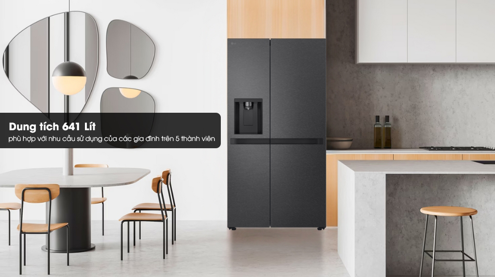 Ưu điểm của tủ lạnh LG LSI63BLMA 641 Lít