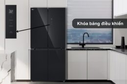 Tủ lạnh LG LFB47BLG 4 cánh - Tủ lạnh dung tích lớn, tiết kiệm điện, vận hành bền bỉ